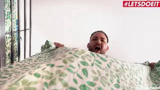 Stepsister Takes Anal Ride in Hostel Room