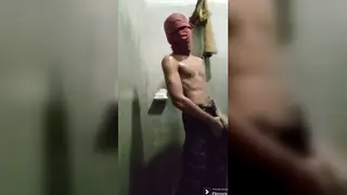Asian Teen Strokes His Cock to a Messy Finish in the Bathroom