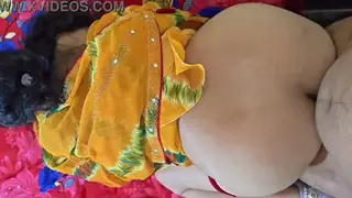 Indian Wife Cheats With Friend in Husband's Bedroom