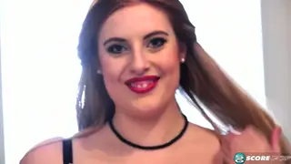 British BBW Spreads Her Hairy Bush and Rides a Thick Toy