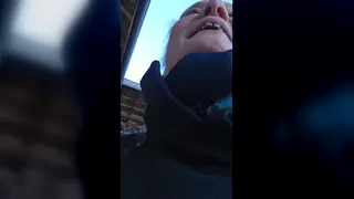 Mature MILF Drains Stud Outdoors in Barn