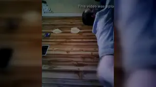 Youthful Guy Shows Off in Amateur Clip