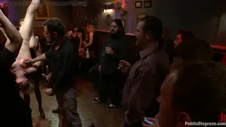 Blonde Mature Star Endures Brutal Gangbang With Fisting and Pegging