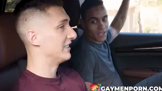 Teen Gives Blowjob Before Car Pool Encounter