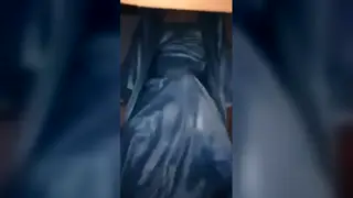 Femboy Dances Sensually in Shimmering Satin
