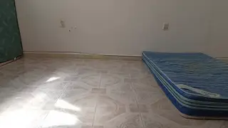 Curvy Latina Mother-in-Law Cleans in Sheer Thong