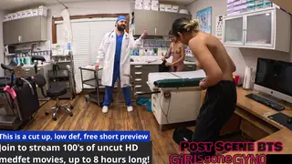 Tattooed Asian Dominates in Medical Lingerie Scene