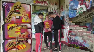 European Twinks Take Turns in Bareback Threesome