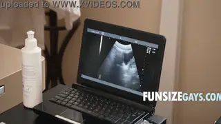 Doctor Examines Twink Patient in Hospital Shower