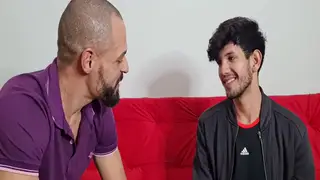 Latino Friends Share Intimate Bareback Moment