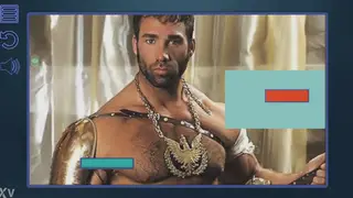 Teen Boy Strokes His Big Cock in a BDSM Arcade Teaser