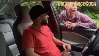 Latina Teen Deepthroats in Car for Facial Finish