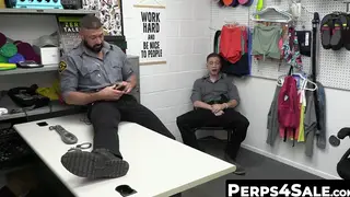 Hairy Bear Officer Takes Twink Raw in Uniform