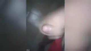 Solo Performer Strokes to Explosive Finish in Close-Up View