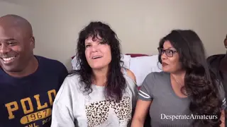 Curvy Brunette Auditions with Rough Multi-Position Sex