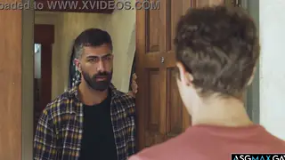Tattooed Hunks Flip-Fuck Bareback in Emotional Encounter