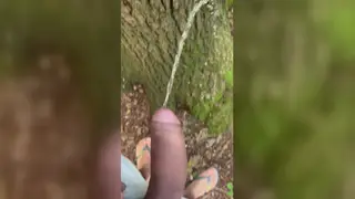 Latino Twink Services Hairy Bear at Outdoor Cruising Spot