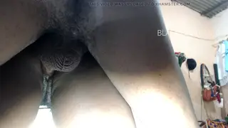 Ebony Couple Fucks Deep in Passionate Missionary