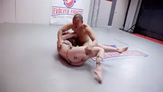 Voluptuous Newcomer Wrestles Boyfriend Before Rough Doggystyle Ride