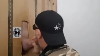 Gloryhole Session Ends in Double Penetration