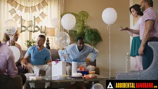 Woman Takes Multiple Men in a Wild Gangbang