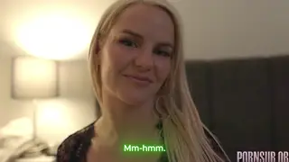 Blonde Latina MILF Explores First Creampie