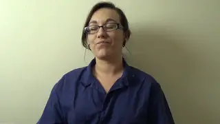 Brunette MILF Commands a Lingerie Handjob Session