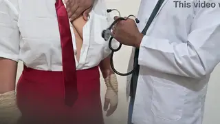 Indian Doctor Seduces Teen Student in Hospital Office