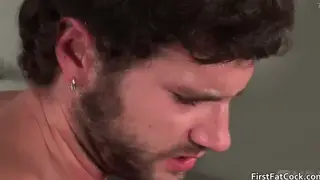 Two Guys Share Passionate Blowjob Exchange