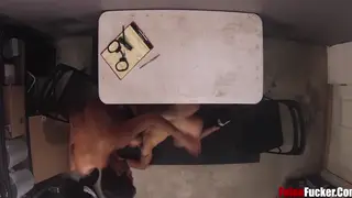 Uniformed Officer Claims a Twink in a Prison Cell