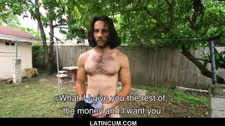 Spanish Jock Takes Cash for Outdoor Encounter With Filmmaker POV