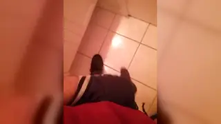Hairy Bear Strokes to Cumshot After Work