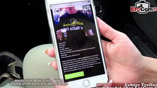 Muscular Blonde MILF Meets Stranger for Public Gym Date