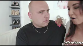 Housewife Takes Husband Deep Before Mouthful Finish