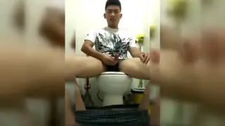 Muscular Asian Teens Stroke Big Cocks to Explosive Finishes