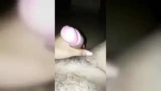 Indian Guy Strokes to a Messy Cumshot