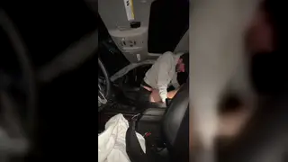 Blonde Wife Takes It From Behind While Her Husband Watches