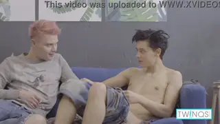 Asian Twink Takes Deep Throat During Sensual Massage