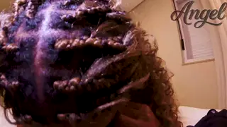 Latina BBW Massages Oiled Tits Before Blowjob Finish
