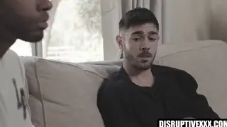 Interracial Roommates Share BBC and Rimming