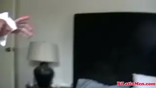 Mature Latino Strokes His Uncut Cock to a Cumshot