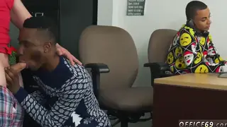 Interracial Threesome Delivers Intense BBC Blowjob Action