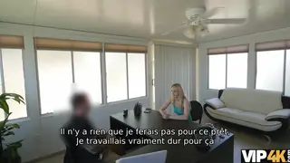 Blonde European Teen Performs Casting Blowjob For Agent