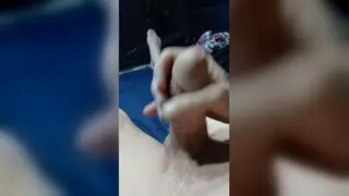 Muscular Daddy Strokes His Cock in Car POV