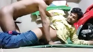 Asian Coach Pushes Partner Hard in Gym