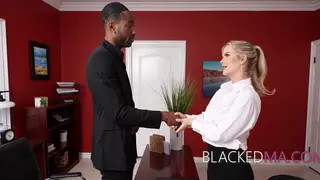 Blonde PAWG Wife Cheats with BBC While Husband Away