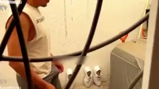 Curvy Twink Blows Muscular Partner in Amateur Clip