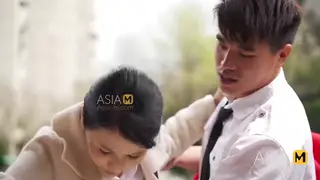 Asian Teacher Guides Older Man Through Anal Lesson
