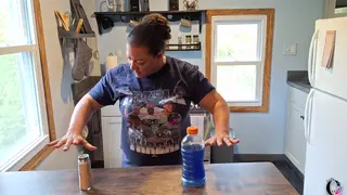 Muscular Latina MILF Flexes and Teases Feet Solo