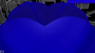 Blueberry Inflation Fantasy Expands a Solo Girl